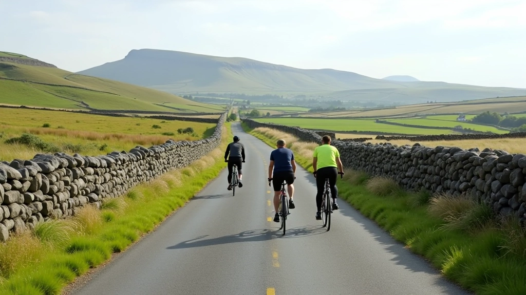 Burren countryside cycling Clare