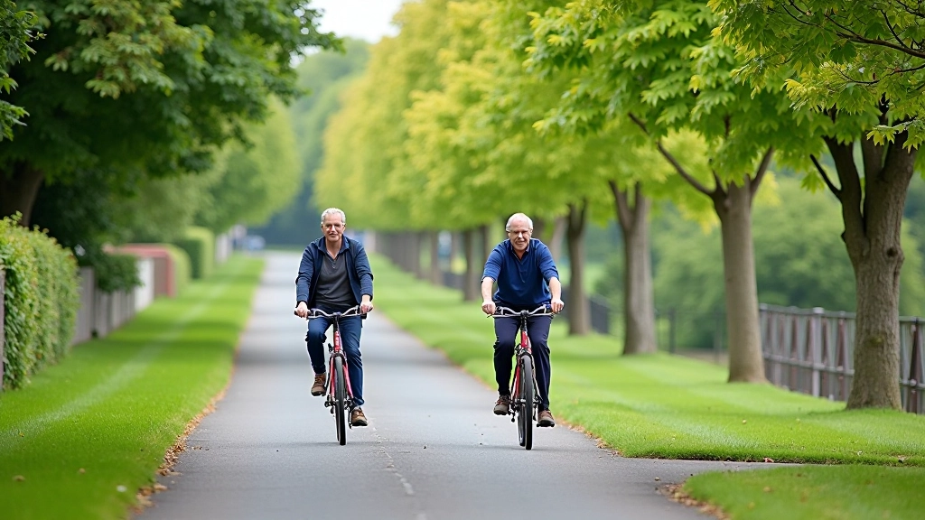 Royal Canal cycling path Dublin